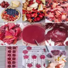 高温対応 シリコン製 お菓子型【赤い果実とチョコレートスティック用・ベビー用・キッチン・焼き菓子】