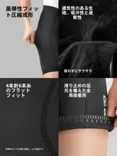洛克兄弟 メンズ夏用サイクリングパンツ【透湿・ショートパンツ・マウンテンバイク・ロードバイク用】
