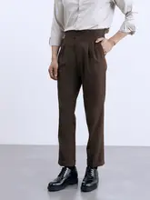 ビジネスカジュアル用 メンズストレートパンツ【撥水・ブラック・スリムフィット・イタリアンスタイル】