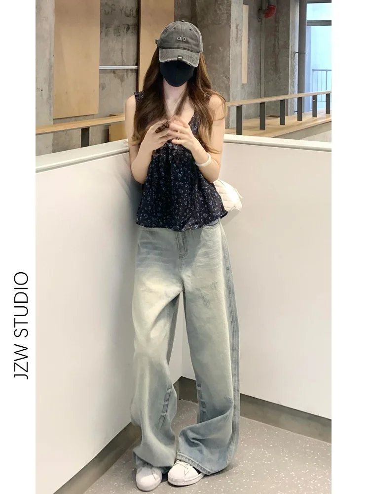 センターライン デニムとは？レトロなハイウエストワイドレッグデニムパンツの実際の特徴と使い方
