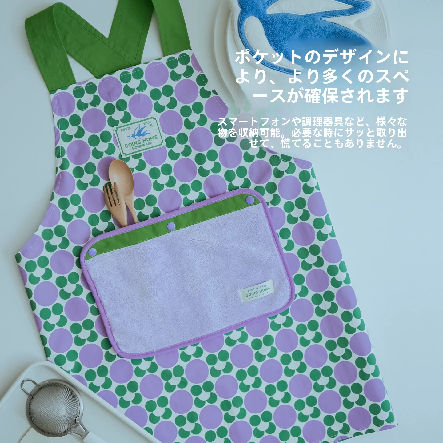 リネンエプロンは防水性とデザイン性を両立した実用性の高い選択肢