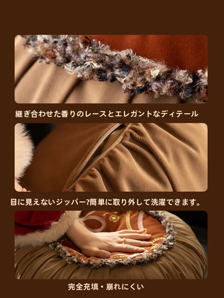 おしゃれなクッションを選ぶには？赤い丸いクッションがもたらす、くつろぎの新しい感覚とは