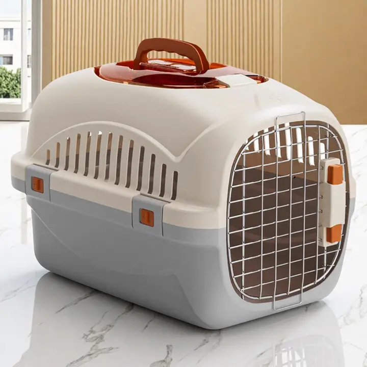 猫用キャリーバッグ【持ち運び便利・天窓付き・車載用】