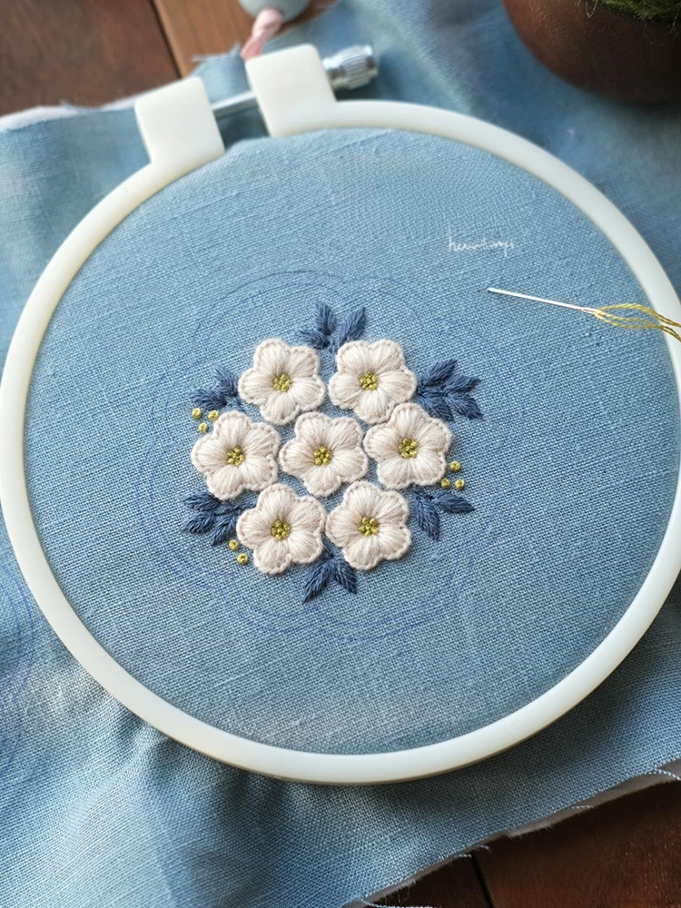 手作り DIY 花刺繍サシェ素材パッケージ：刺繍ストレッチ素材の使い方と価格比較
