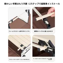 アウトドア折りたたみテーブル付きキャンピングカー【便利なデザイン・ピクニックやキャンプに最適】