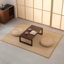 和風 竹製ラグマット【リビング用・畳・窓際対応・クールマット】
