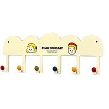 可愛らしいマグネットフック付き壁掛け収納ハンガー【人形・ぬいぐるみ展示用】