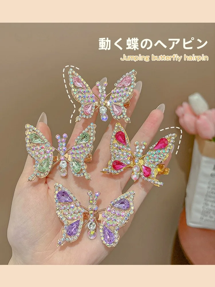 前髪 ポンパドール に悩むなら、この「動くバタフライヘアクリップ」が救いになる？