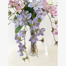 高級造花ジャスミン吊り下げ花つる