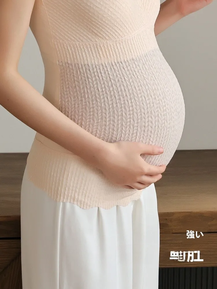 授乳対応マタニティタンクトップ：夏用の快適なシンプルデザインと高透气性