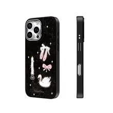 スマホケース レディース バレエシューズデザイン マグネット式 耐衝撃 おしゃれ 個性的 iPhone 18 17 16 Pro Max 対応「FUNNYRICH」