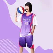 スポーツ用 レディース バスケットボールジャージ【速乾・ノースリーブ・トレーニング用】
