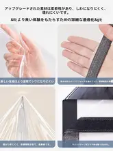 キッチン用ドアカーテン【油煙防止・強力マグネット・透明デザイン】