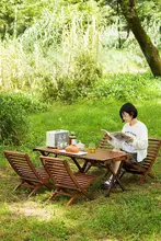 折りたたみテーブル アウトドア キャンプ用品 ポータブル ピクニック 旅行用具