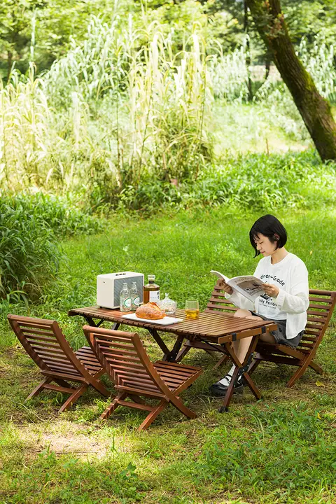 折りたたみテーブル アウトドア キャンプ用品 ポータブル ピクニック 旅行用具