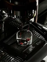 MUVNA コーヒー抽出量カップ【60ml・メモリ付き・ガラス製】