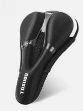 自転車用サドルカバー【極上の柔らかさ・反射素材・厚手・汎用タイプ】