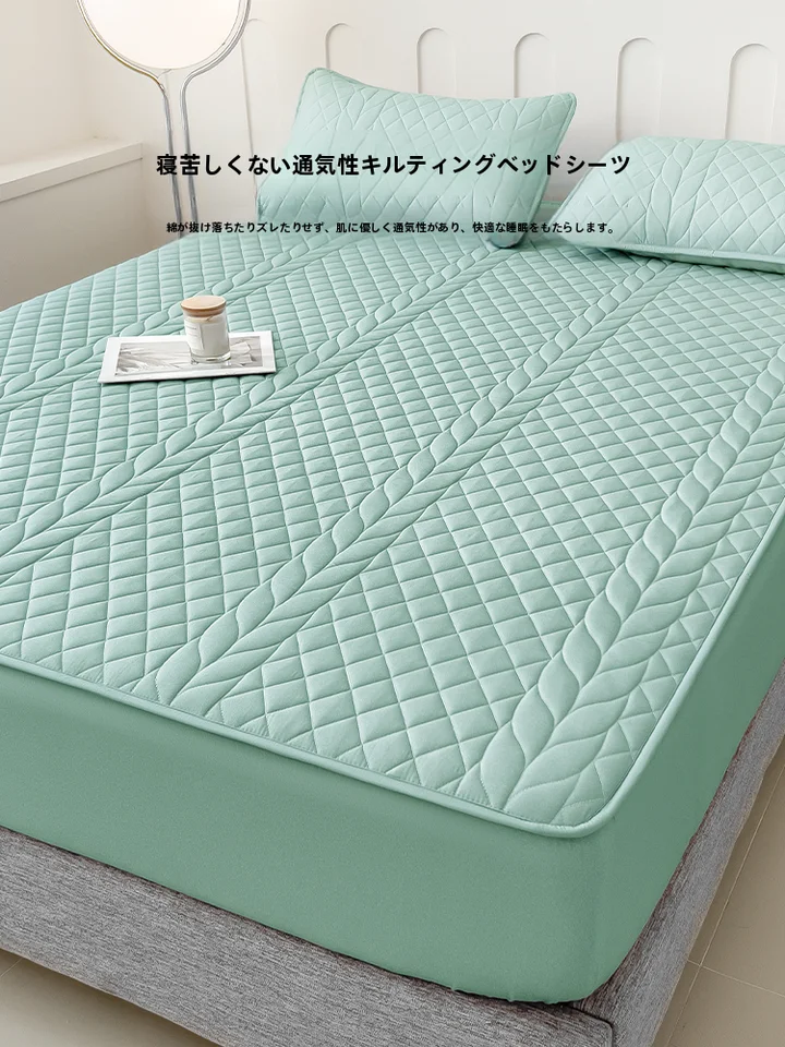 防水ベビーベッド用マットレスカバー【極上の柔らかさ・個別タイプ・子供用・シングル】
