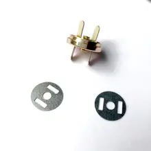 蓋付き強化マグネットフック【DIY手芸用・バッグ金具】