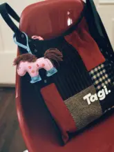 可愛い布製小馬のキーホルダー【バッグアクセサリー・カートゥーンデザイン】