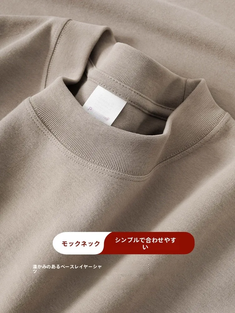 裏起毛のラウンドネックTシャツ：冬用男女兼用の暖かさとゆったりフィットの実態