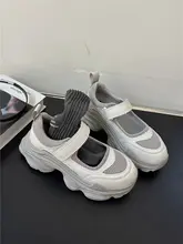 BAHONGLY メッシュデザイン 厚底スニーカー【女性用・通気性・カジュアル・夏用】