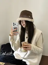 冬用毛糸のフラペ帽子【保温性・ヴィンテージスタイル・バケットハット】