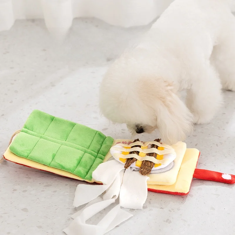 hipidog 犬用嗅觉训练玩具：3歳知育玩具向けの知能開発支援ツールとしての実用性