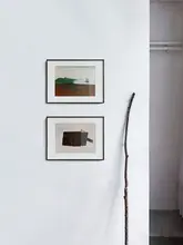 Hoke 近代アーティストの抽象装飾画【書斎用・民宿や寝室に最適】