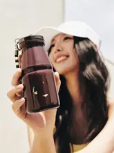 小型保温ボトル【女子向け・ポケットサイズ・可愛いデザイン・ミニミルクカップ】