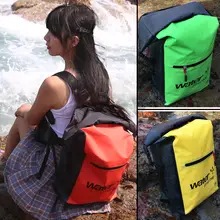 アウトドア防水リュックサック【折りたたみ収納・ダイビング用・極上の柔らかさ】（セットアップ対応）
