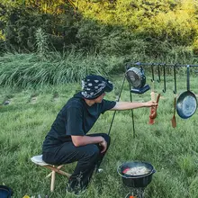 Naturehike 折りたたみ式ウッドチェア【軽量・コンパクト・アウトドア用】