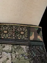 エレガントなビーズ装飾のペンシルスカート【セクシーライン・パーティー用】