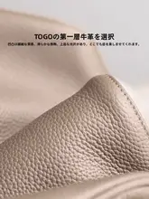 本革製のハンドバッグ【スマホ収納可・軽量・レトロデザイン・柔らかい手持ちタイプ】