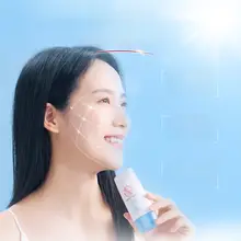 透明感のある修復日焼け止めクリーム