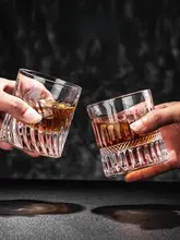 江戸切子水晶グラス【無鉛・星柄・高級感のある洋酒用】