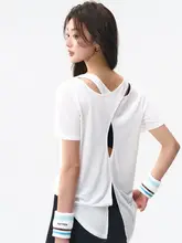 スポーツトップス レディース Tシャツ 半袖 薄手 ルーズ 速乾 ヨガウェア ピラティス ランニング フィットネス