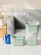 折りたたみ式ミニ車載ゴミ箱【持ち運び便利・自立型・ごみ袋付き】