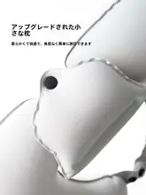 U字型エアーピロー【携帯型・折りたたみ・旅行用・首サポート】