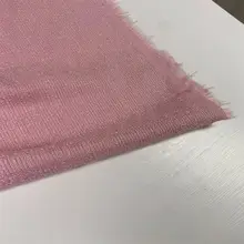 華やかなピンクのツイード風デザイナーコートドレス【春秋用・手作り布】