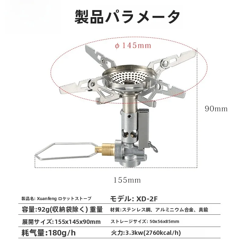 キャンプ道具を節約調達｜実際に使ってみた結果　風に強い電子点火ガスバーナーの完全ガイド