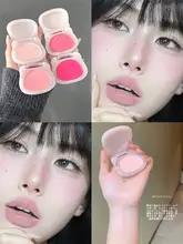 唇と頬の多用途マットルージュクリーム【白鹅绒配合・雰囲気色】