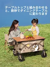 Camel アウトドア用折りたたみバギー【子供用・リクライニング機能・ピクニックに最適】