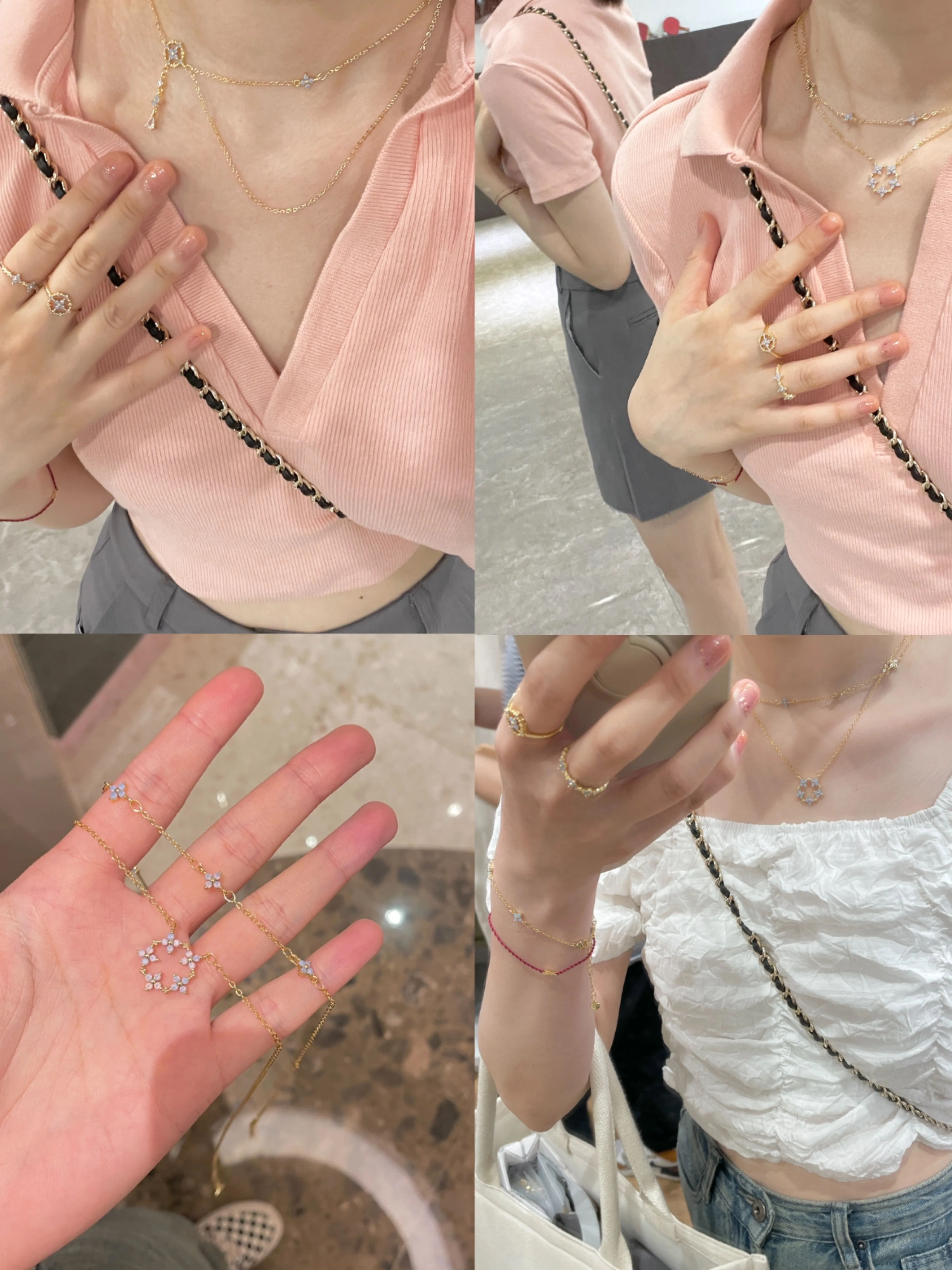 40代女性向けハンドメイドブレスレット：エレガントなデザインと高級感のある軽やかさ