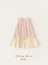 子供用フラワープリントドレス【フリル付き・夏用・プリンセススタイル】（セットアップ対応）