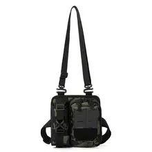 迷彩デザインの多機能斜め掛けバッグ【水筒・スマホポケット付き・キャンプ用】（セットアップ対応）