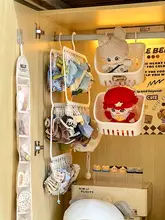 ぬいぐるみ用ハンガー【インテリア・収納・キャラクター・20cm】（セットアップ対応）