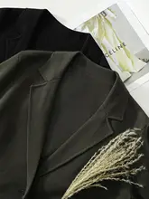 笑涵阁 ウールニットジャケット【洗濯機対応・スーツスタイル・シルエット効果】