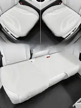 通年使用可能な薄型カーシートマット【通気性・後部座席用・ハーフカバータイプ】