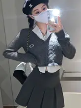 冬用 学院風JK制服スカート【収縮性・ファッションスタイル】（セットアップ対応）